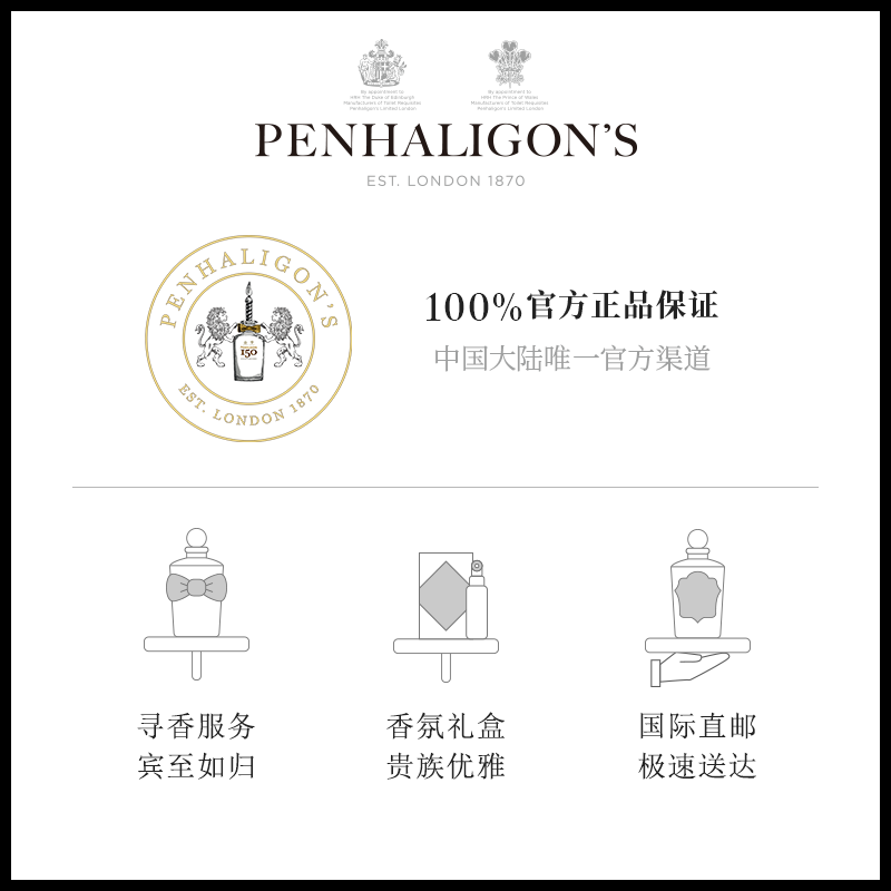 official authentic penhaligons elizabeth rose shower gel hand sanitizer 300ml