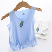 Children's Seamless Vest Boys' Sleeveless Top 2020 Summer Baby Bottoming Sling Thin Boneless