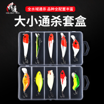 Smiling fake bait set fresh water to kill floating water submerged bait Bass bass cocked black fish vib pencil Mino fake bait