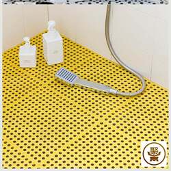 Bathroom non-slip mat hollow mesh with holes cleaning pads hollow mesh bathroom drain mat drain grid