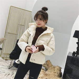 宣芭棉衣短款2020新款冬季韩版宽松羽绒棉服加厚小个子面包服外套