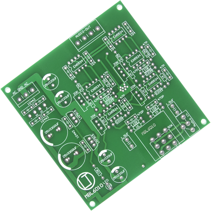 refer to mbl6010d improved version to design new front amplifier pcb blank pcb