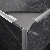 Dianjuege edge-receiving strip tile aluminum alloy is a positive corner edge-sealing strip closing strip bedding strip edge-wrapping strip wall panel strip