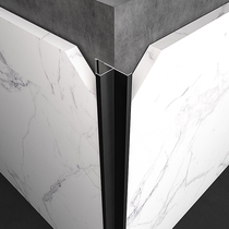 Dianjuege closing edge strip ceramic tile sun corner ground line edge sealing strip closing strip pressure strip wrapping edge strip aluminum alloy strip black