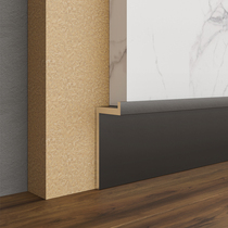 Dianjuege aluminum alloy is skirting line wall panel closing floor ground line corner line base line gypsum wall sticker