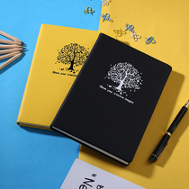 Notebook girl heart a5 simple soft leather custom college students reading notes thickened cute girl heart wholesale creative notepad art exquisite portable diary can be printed logo lettering