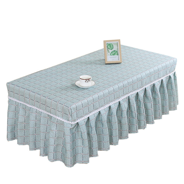 ຜ້າສີ່ຫລ່ຽມສີ່ຫລ່ຽມຕາຕະລາງກາເຟຕາຕະລາງເຮືອນຫ້ອງດໍາລົງຊີວິດຕາຕະລາງກາເຟປົກຫຸ້ມຂອງ pastoral dining ຕາຕະລາງ tablecloth ການປົກຫຸ້ມຂອງຕູ້ໂທລະພາບ dustproof cover cloth