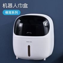 Punch-free Creative waterproof tissue rack toilet paper box toilet tissue box toilet paper rack drawing paper box