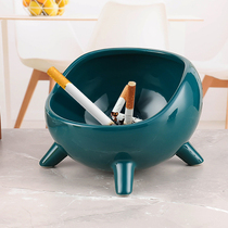 Fashion ceramic ashtray household living room light luxury modern simple personality cute and practical Nordic style ashtray