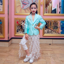 Girls suits dress suits national tide models domineering high-end foreign style models catwalks performance costumes tide