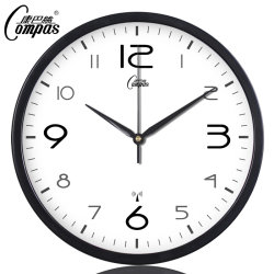 Combas metal wall clock, creative, fashionable and personalized, European-style radio clock, living room silent clock, simple large wall clock