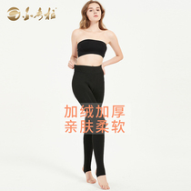 Gincora Laqiu Winter Thickened Lady Beats the Bottom Pants