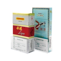 Cigarette price box display brand plastic cigarette case price Table sign display rack tobacco shop label cigarette cabinet cigarette slot
