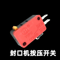 Silver contact micro switch Hand pressure sealing machine press automatic power switch Universal point touch foot limit