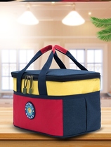 Lunch lunch bag rice box bag insulated bag carrying aluminum foil thick insulation ins office workers student takeaway with rice