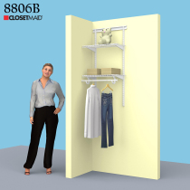 8806 0 61m Type B ClosetMaid Linear Shelf Wardrobe Cloakroom Open