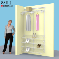 8811 Module J Type 1 22m ClosetMaid Linear Storage Shelf Shoe Rack