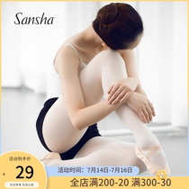 Sansha dance socks Female dance special adult ballet body socks Examination practice professional non-slip childrens one-piece