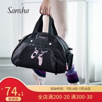Sansha French Sansha dance bag Ballet yoga fitness backpack Adult waterproof LOGO printing storage bag