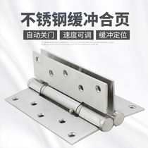Automatic door closing hinge 90 degree positioning door closer bedroom invisible background wall secret door 180 degree 4 inch rebound hinge