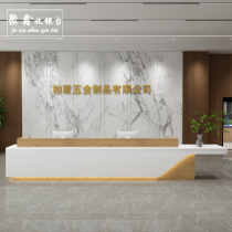 Simple modern beauty salon Paint cashier Hotel sales department Commercial bar Company front desk Reception desk counter