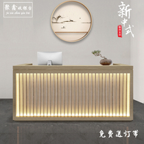 Cashier Shop Commercial bar Clothing Barbershop Beauty salon Company reception Simple modern counter