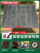 Black flat needle agricultural greenhouse shade net multi-meat cloth encryption thickened sunscreen Net car shade net home courtyard