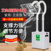 Moxibustion smoke purifier Mobile home health hall Indoor moxibustion exhaust system Smoking machine smoke remover