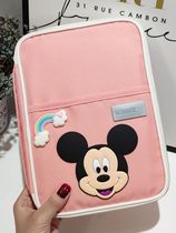 Document Containing Bag Home Cartoon Birth Certificate of Vaccine Household Information Card Package Passport Collation Bag The small woman