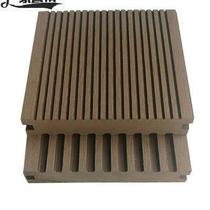 Outdoor engineering plastic wood floor Courtyard Villa solid composite floor balcony ecological plastic wood floor installation customization