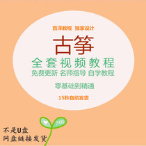 Self-study Guzheng performance training introduction to proficient teaching course Tutorial Learning Video