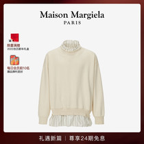 (New Years gift) MaisonMargiela Majela deconstruction stripe stitching high-neck clothes men