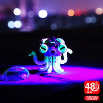 LAMTOYS blind box Tide play hand doll desktop car ornaments toy boys gift can be dismantled mechanical ink