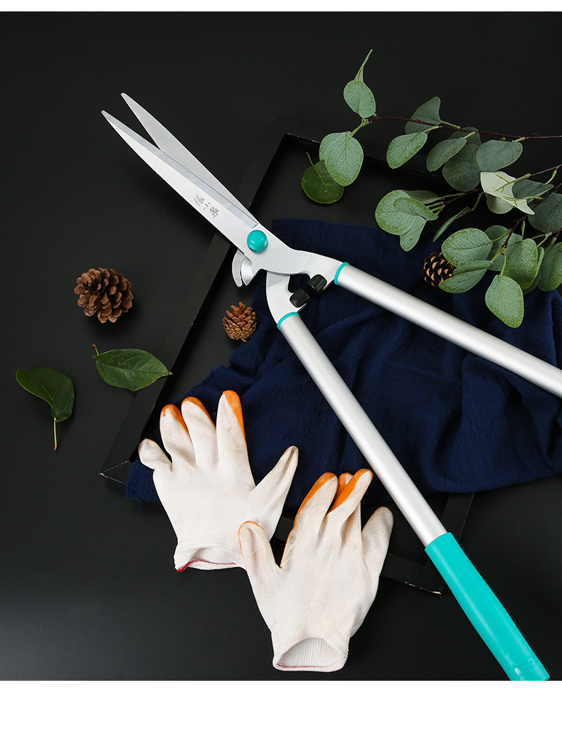 张小泉枝剪园艺剪刀不锈钢草坪剪花坛修剪工具剪树枝绿篱大剪刀-来自