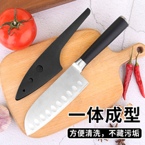Fruit knife household peeling knife all-in-one stainless steel portable knife student dormitory with melon and fruit knife multi-functional knife