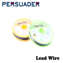 Persuader Fly fishing hook weighted soft lead wire 0 5mm0 8mm fishing gear lead wire fly hook diy material