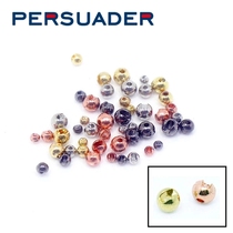 Persuader Fly bait Hair hook Binding Material Tungsten Slotted Tungsten Beads Weighted Nymph head beads