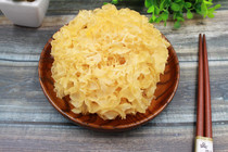 Jibaikang Northeast specialty authentic silver fungus farm white fungus Snow fungus Glutinous ear Gutian Golden ear dry goods sulfur-free 100g