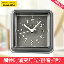 SEIKO Japan Seiko Bedroom Night Light Sleeping Night Light muted fashion minimalist Accent Students With Little Alarm Clock