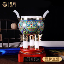 Dai Jialin works Cloisonne decoration Living room decoration Company moved to a new home gift lucky office decoration
