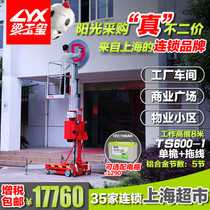 Tanron Electric Single Mast Lift High Altitude Lift Platform Airport Property Subway Aluminum Alloy Lift Platform New