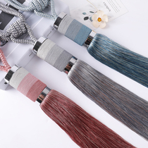 Curtain rope a pair of creative decoration accessories hanging ball tassel tie rope adhesive hook strap