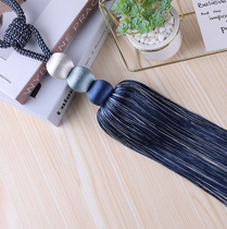 A pair of curtains rope adhesive hook straps European-style curtain tie accessories light luxury hanging ball double ball decoration high-grade