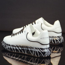 Hong Kong Tongan Supreme mens shoes Shoes Heightening Lovers Sneakers Board Shoes Casual Little White Shoes