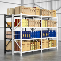 Customized storage shelf medium-sized warehouse storage display frame combined basement light multi-layer storage shelf