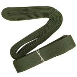 Quilt backpack rope, military green backpack strap, thick packing rope with canvas, marching backpack