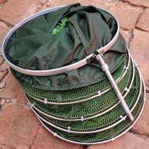 Special price fish protection glue anti-hanging competitive fish net bag clearance folding fishing net nylon table fishing household bag thickening