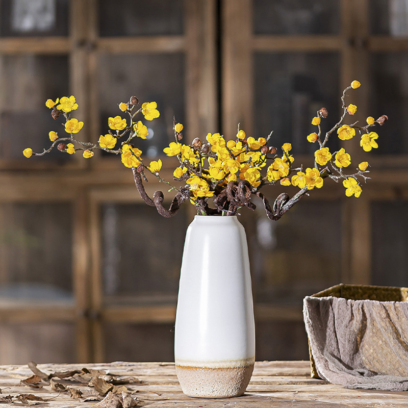 Jingdezhen Nordic vases, ceramic creative furnishing articles dried flowers sitting room adornment flower arranging hydroponic restore ancient ways small POTS furnishing articles