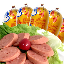 Double Sinks Fire Leg Sausage Q Anecdolade Spicy flavored sausage 70g * 40 Bubbling Noodles Pat partner Intestine Snack