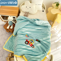 Child Xia cool quilted by baby air conditioning by newborn baby quilted by kindergarten cover by summer thinly small quilt Chunqiu